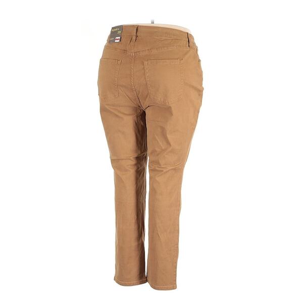 NWT Style & Co Carmel Straight Leg Cotton Blend Pant Womens' Size 20W - Picture 2 of 10